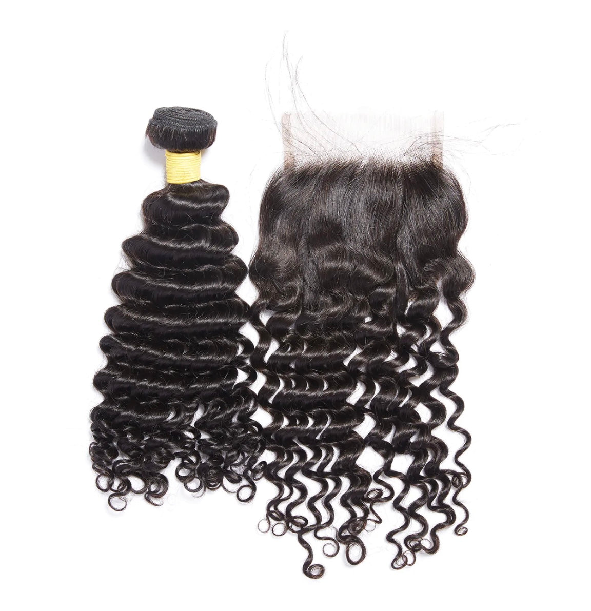 Burmese Top Virgin Hair Deep Wave Closure