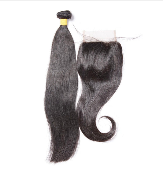 Burmese Top Virgin Hair Straight Closure