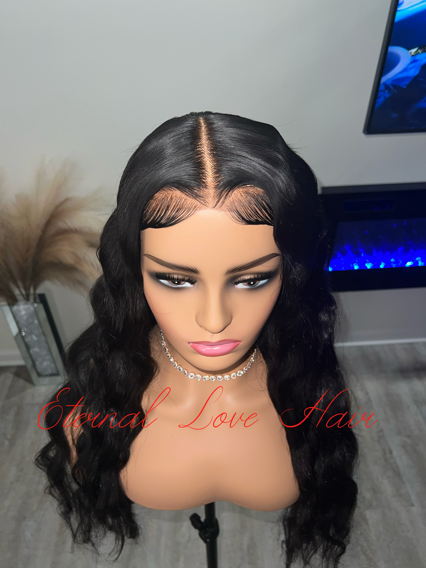 Cambodian Virgin Hair Straight 5*5 Closure Wig