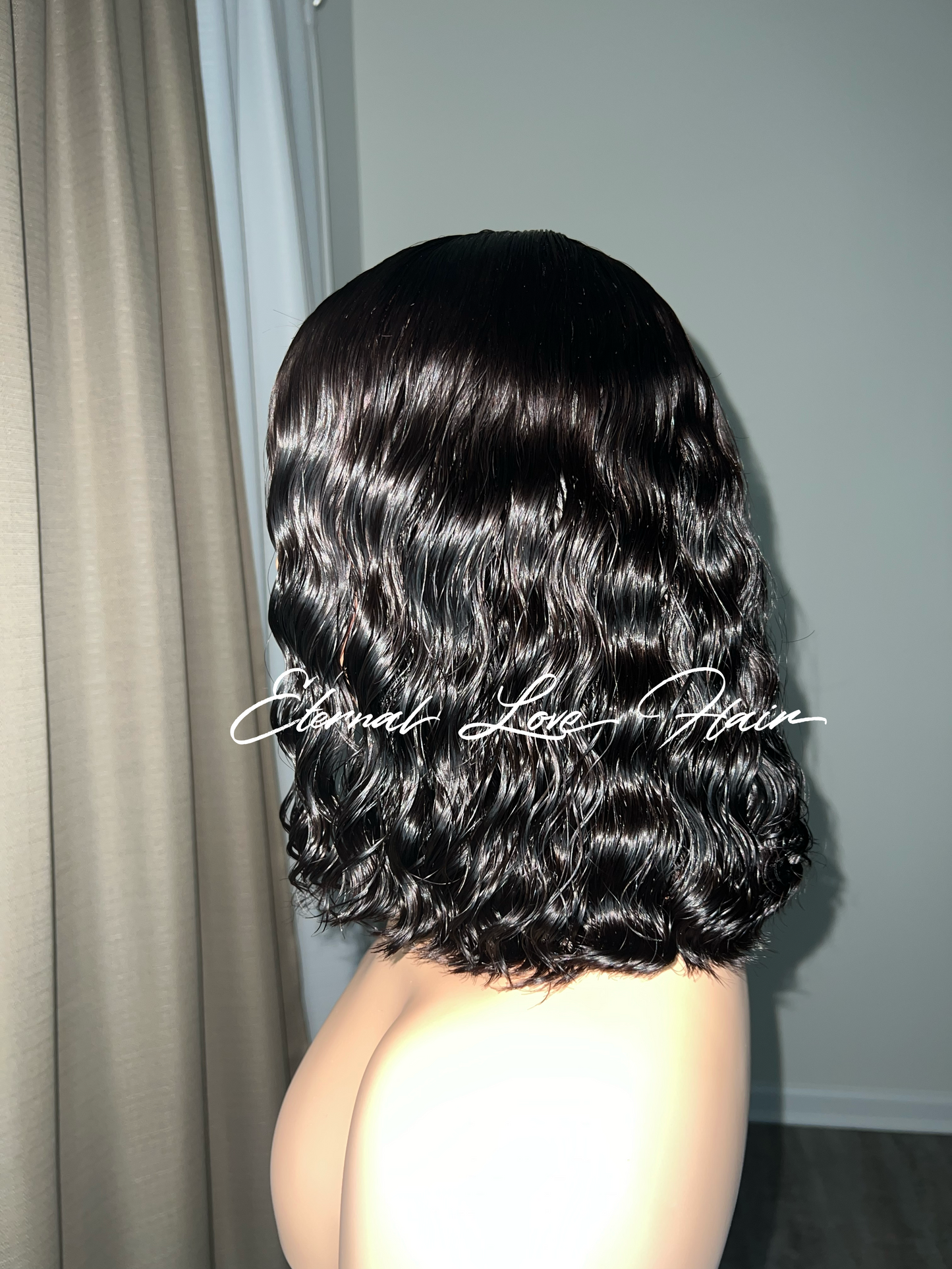 Cambodian Virgin Hair Deep Wave 5*5 Closure Wig