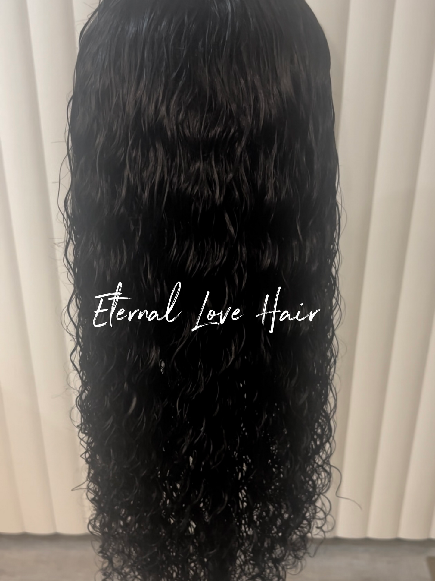 Cambodian Virgin Hair Deep Wave 5*5 Closure Wig